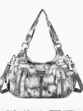 Angel Kiss Tie-Dye Shoulder Bag